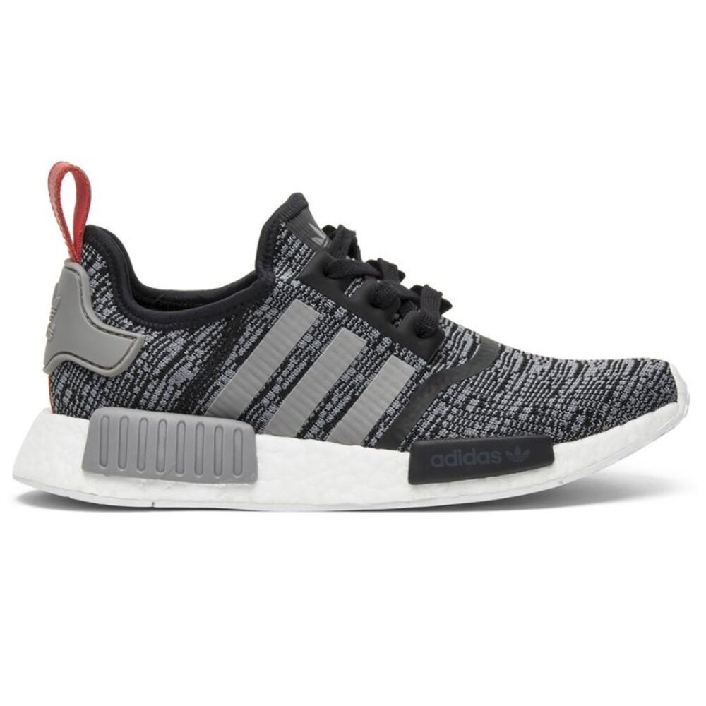 BNIB adidas NMD_R1 ‘Glitch’ Core Black Camo, Size US M8.5/W9.5
